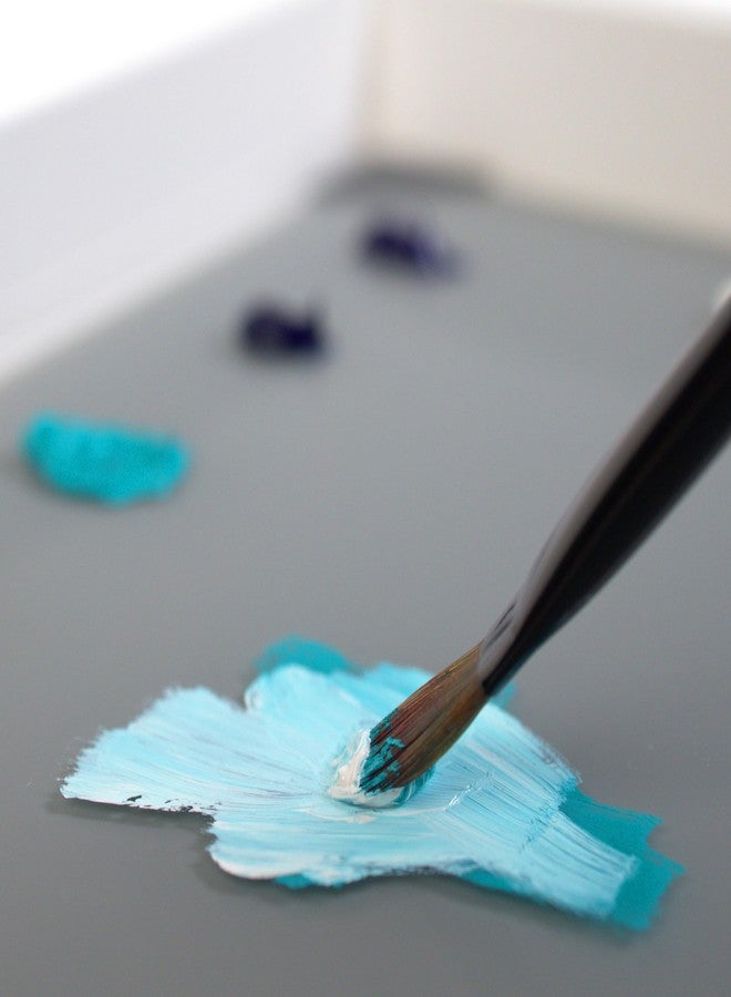 New Wave POSH Glass Arist Palette & Masterson Artist Palette Seal 12"X16" Set, Tempered Glass Palette + Airtight Seal, Keep Oil Paint Fresh, Preserve Paint, Transport Safely, Made in USA - Image 5