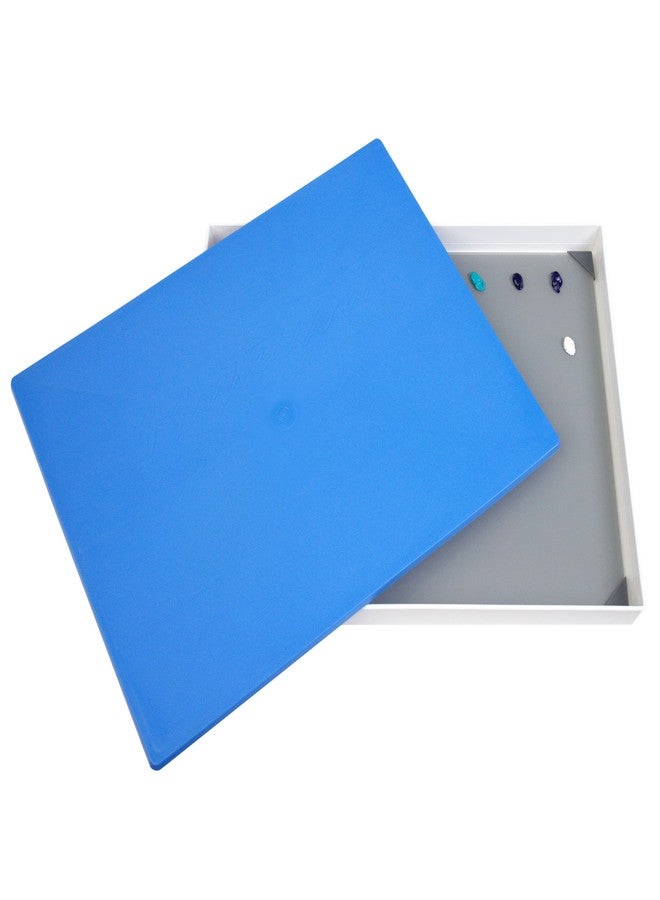 New Wave POSH Glass Arist Palette & Masterson Artist Palette Seal 12"X16" Set, Tempered Glass Palette + Airtight Seal, Keep Oil Paint Fresh, Preserve Paint, Transport Safely, Made in USA - Image 2