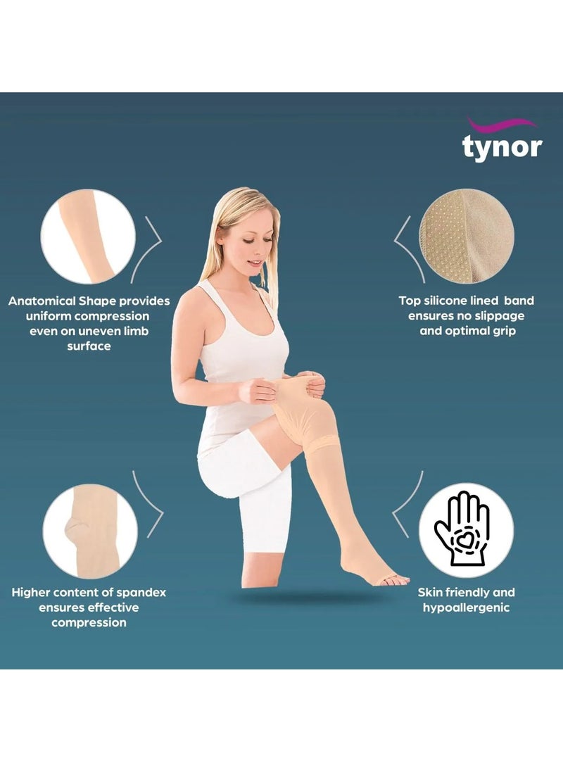 تاينور جوارب ضغط طبية للركبة من الفئة 2 (زوج) I-67 - Image 3