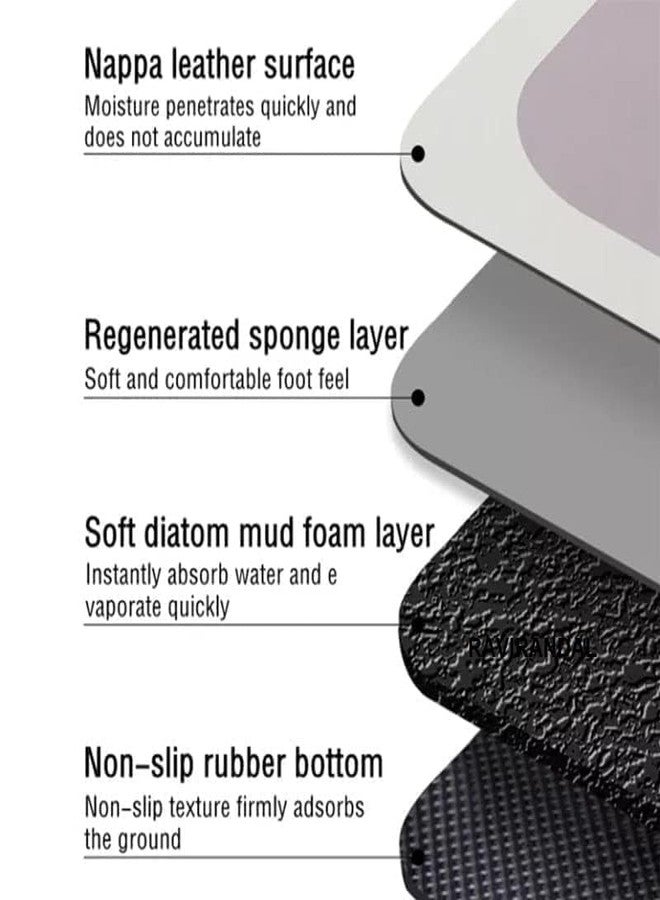 Glaceon Kitchen Rugs Polyester Washable Kitchen Mats Floor Kitchen Mat Set of 2 Non Slip Mat for Floor Comfort Kitchen Carpet (ASM9) - Image 5