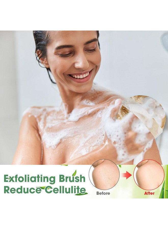 Gejoy 10 Pcs Dry Brushing Body Brush Exfoliating Brush With Massage Nodule Dry Skin Body Brush Body Scrubber For Shower Bath Back Circulation Improvement Dead Skin Remove Beauty Exfoliator (Round) - Image 5