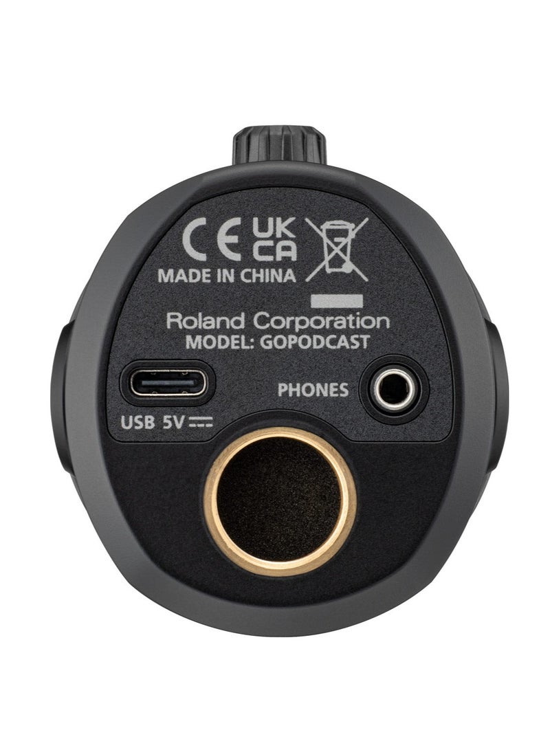 Roland ميكروفون USB رولاند GO:PODCAST وتطبيق البث المباشر المحمول - Image 5