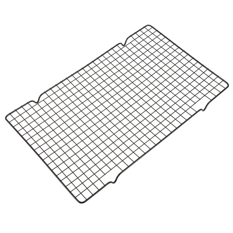 MultiPurpose Barbecue Grill: Food-grade Iron Material, Non-stick Surface, Optimal Air Circulation - Cooling Rack Grid Net for Outdoor Baking And Home Kitchen Use - Image 3