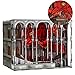 CCCDF Book Nook Kit DIY Miniature House Kit for Adults Teens Dollhouse Booknook Tiny House Bookshelf Decor with LED Light Gifts for Family Friends Ember Castle - Image 2