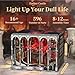 CCCDF Book Nook Kit DIY Miniature House Kit for Adults Teens Dollhouse Booknook Tiny House Bookshelf Decor with LED Light Gifts for Family Friends Ember Castle - Image 4