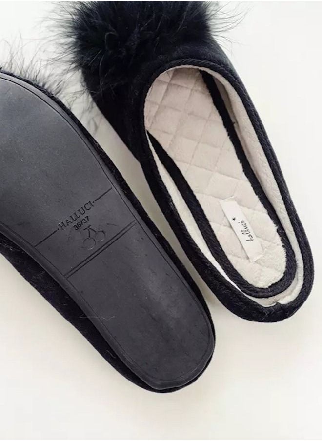 HALLUCI Faux Fur Bedroom Slippers  - Image 3