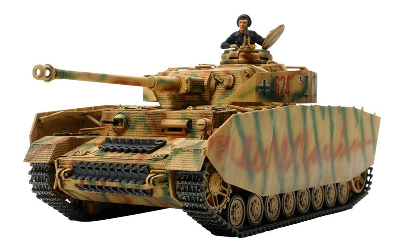 Tamiya 32584 148 German Panzer IV AUSFH Plastic Model Kit - Image 2