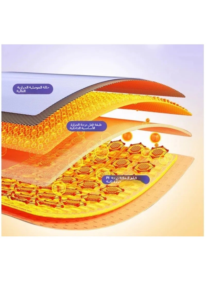 general Kulomi hand warmers are rechargeable, pendable electric portable pocket heaters lasting up to 7 hours for outdoor camping, hiking, skiing and New Year's gifts - Image 3