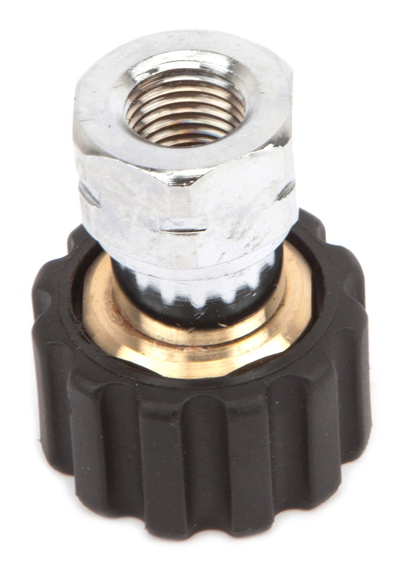 Forney 75106 Pressure Washer Accessories, Female Screw Coupling, M22F to 1/4-Inch Female NPT - Image 1