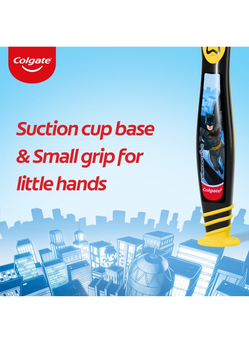 Colgate Kids 6+ years Batman Extra Soft Toothbrush 1 Pc - Image 4
