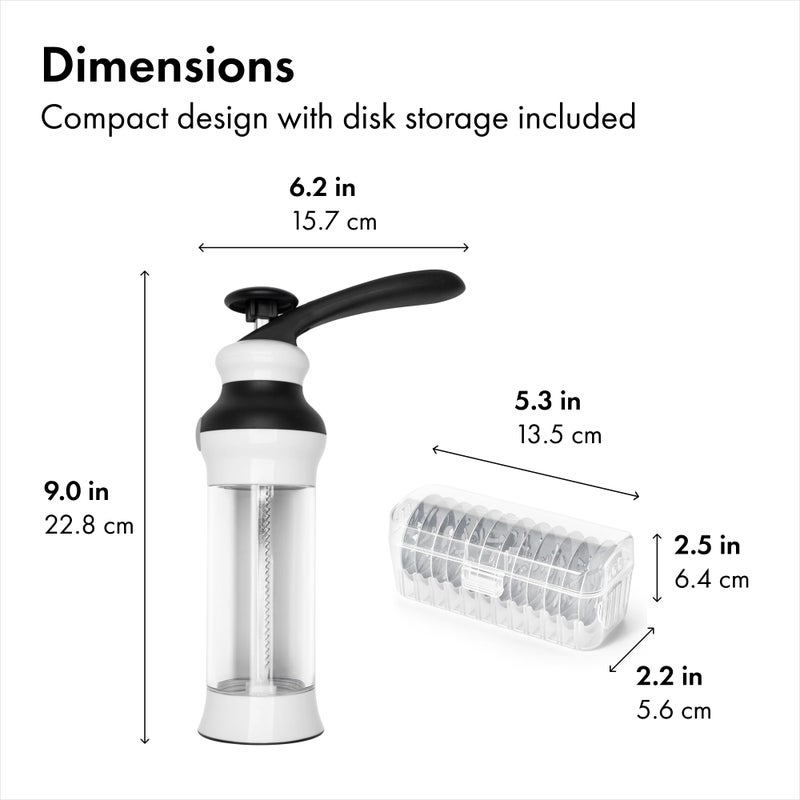 OXO مجموعة ضغط البسكويت من OXO Good Grips مكونة من 14 قطعة - Image 3