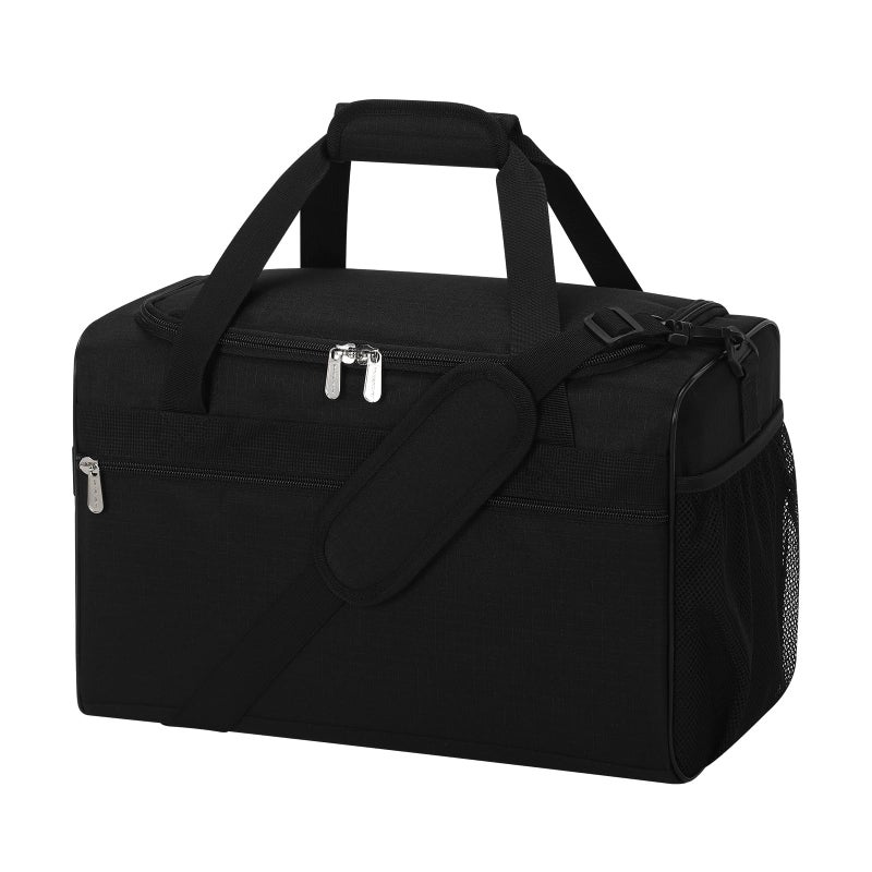 iFARADAY 20L Small Duffle Bag for Gym Carry On Personal Item Travel Duffle Bag Weekender Overnight Bag for Travel Sports Workout Black - Image 2