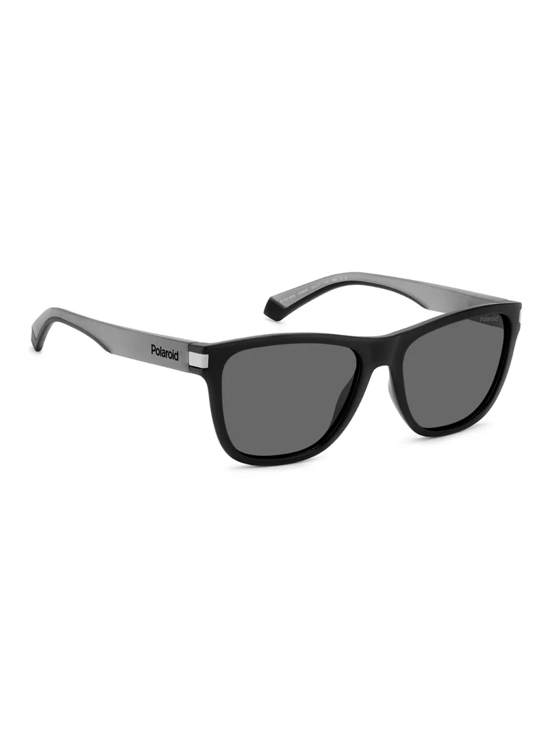 Polaroid Unisex UV Protection Sunglasses Pld 2138/S Black 43.8 - Lens Size: 56 Mm