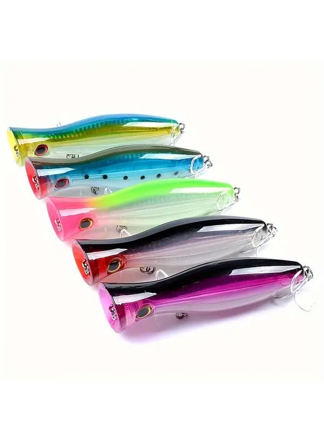 Red Head Laser Fishing Lure Long Distance Floating Bait with Water Splash and Reflective Design - Image 3