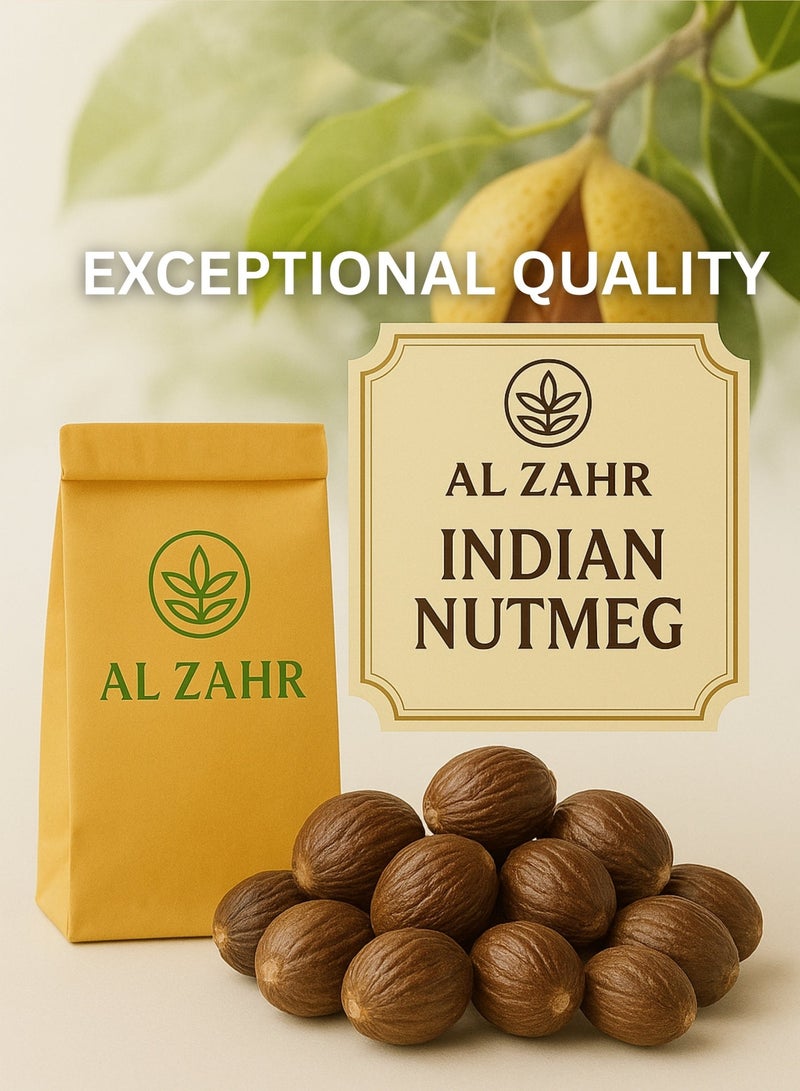 Zahr AL ZAHR Indian Nutmeg Dried Seeds – 100% Pure, Hand-Sorted, High Grade – Natural Aromatic Seeds - Image 2
