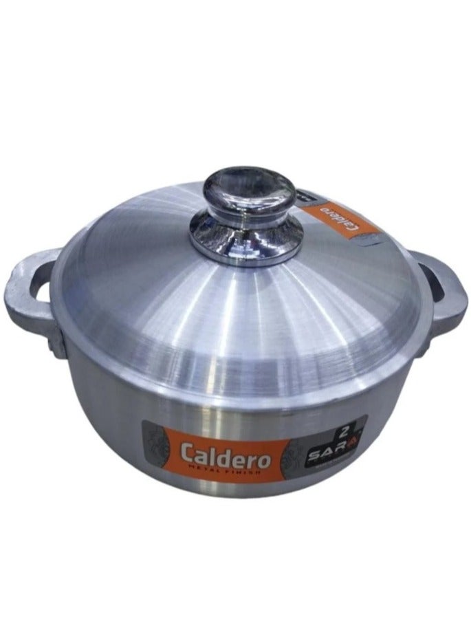 7-piece Pakistani wide aluminum cookware set  - Image 2