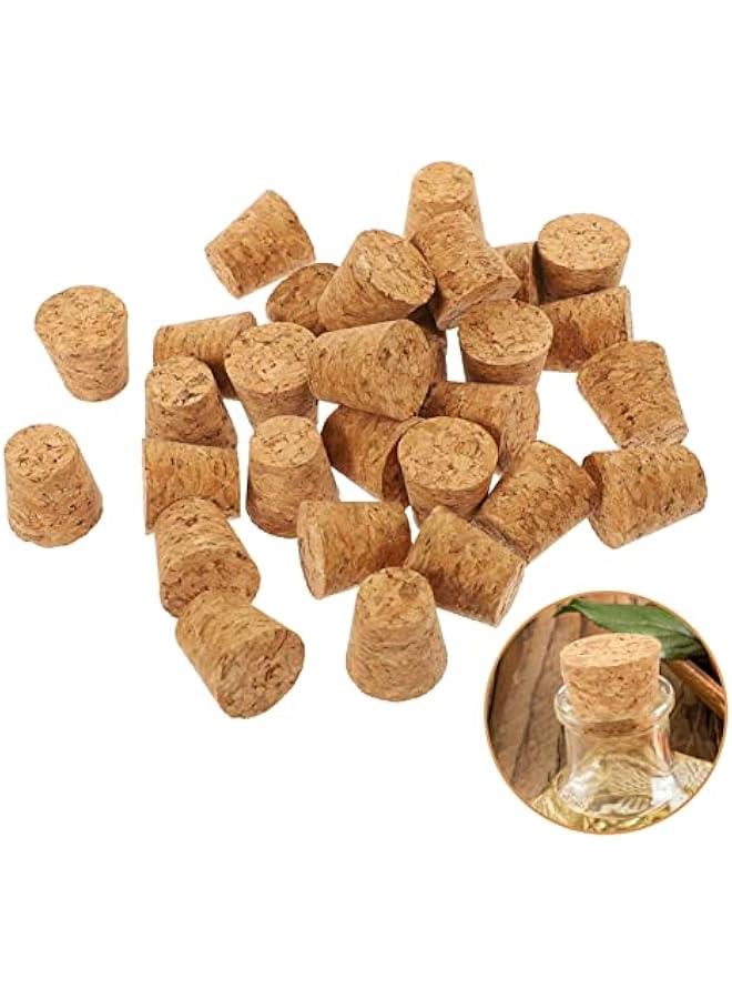 30 Pcs Tapered Cork Stoppers Wine Bottles Natural Shaped Plugs Leakproof Replacement Wine Beer Craft Bottles - Image 3