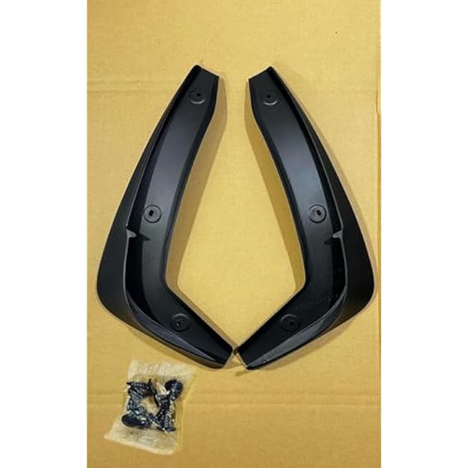 rayihni Premium Mud Flaps Set For Lexus Ls430 Black Automotive Splash Guards 4Pcs Set - Image 3