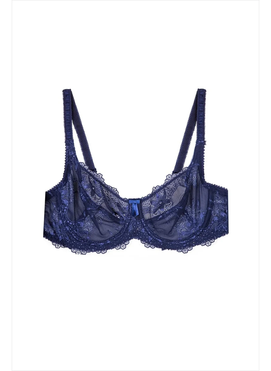 Ayyıldız 3649 Navy Blue Minimizer Bra