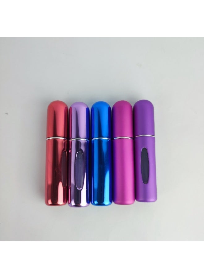 عرض 5 قطع من زجاجات العطر الصغيرة المخصصة للسفر - Image 1
