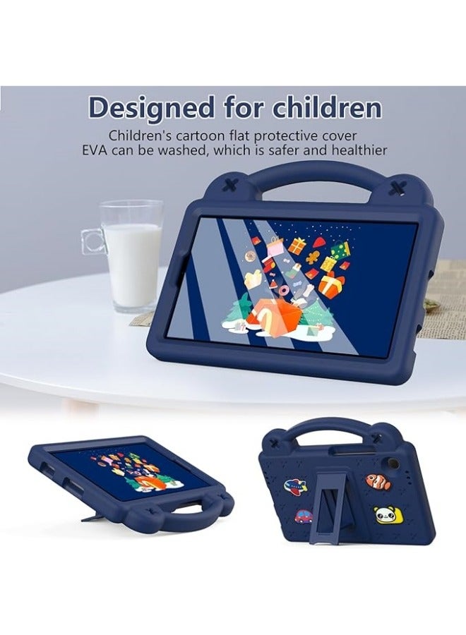 general Compatible with Samsung Galaxy Tab A9 (2023), Shockproof Protective Case with Shoulder Strap Handle Holder, Lightweight EVA Kid-friendly, Drop Resistant - Image 3
