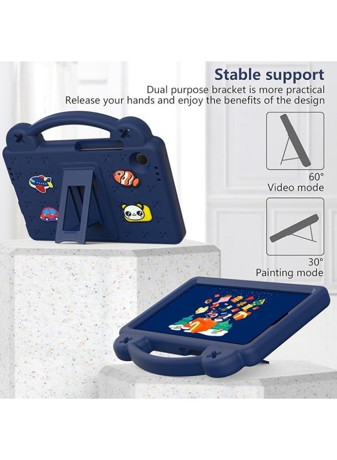 general Compatible with Samsung Galaxy Tab A9 (2023), Shockproof Protective Case with Shoulder Strap Handle Holder, Lightweight EVA Kid-friendly, Drop Resistant - Image 4