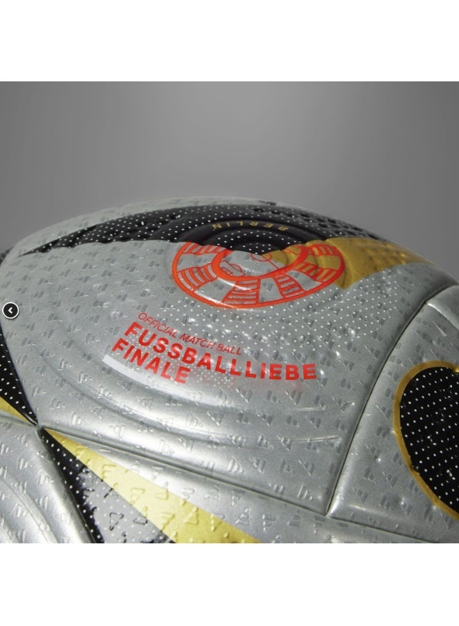 كرة قدم فاخرة، كرة قدم يورو 2024، الحجم والوزن الرسميين، أداء عالي للأماكن المغلقة/المفتوحة مع قبضة وتحكم ممتازين، كرة عالية الجودة، مقاس 5 - Image 2