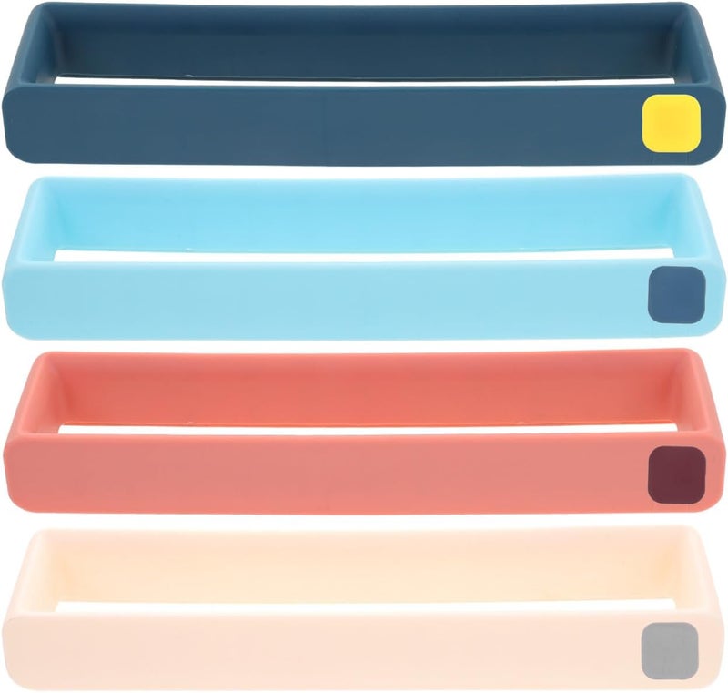 4pcs Wall-Mounted Slipper Rack Adhesive Shoe Storage Organizer for Bathroom Entryway Living Room Easy Installation Space-Saving Design Material - Image 1