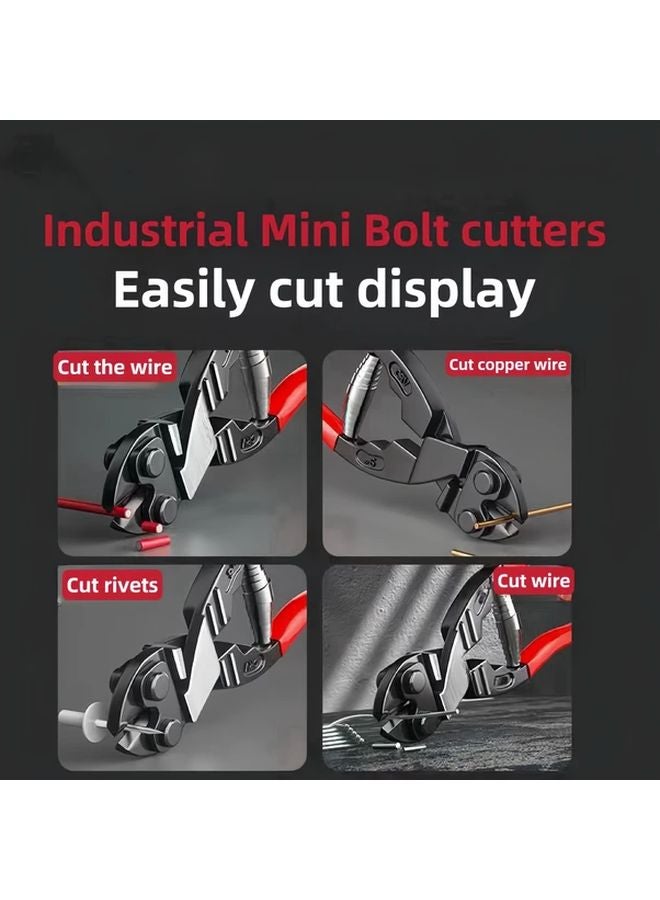 9 Inches Chrome Vanadium Wire Cutters Professional Industrial Labor Saving Spring - Image 3