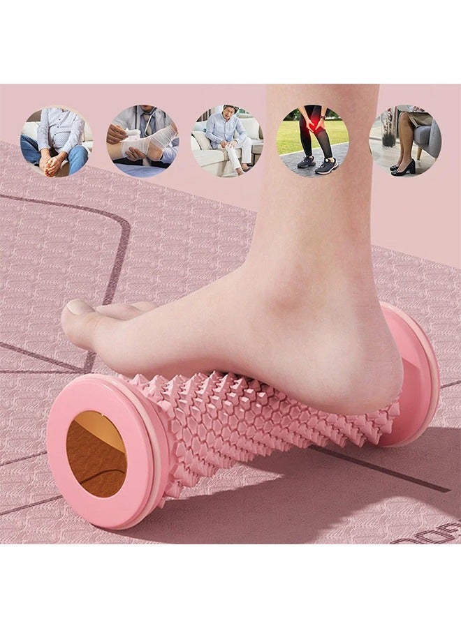 إسكدنيا Foot Roller Massager for Plantar Fascia Relief, for Deep Tissue Muscle Massage, Muscle Relaxation for Feet, Hands, Arms, and Legs (Pink) - Image 4