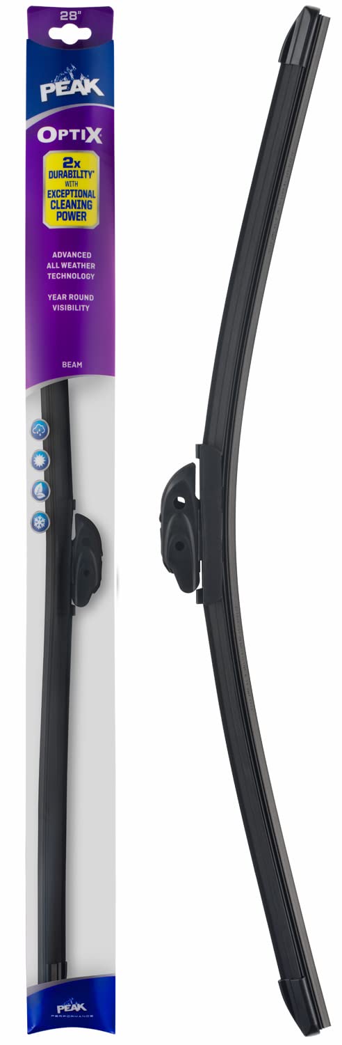 PEAK Optix Beam Wiper Blade, All-Weather Windshield Wiper Blade, Auto Replacement Part, 28", Pack of 1 - Image 1