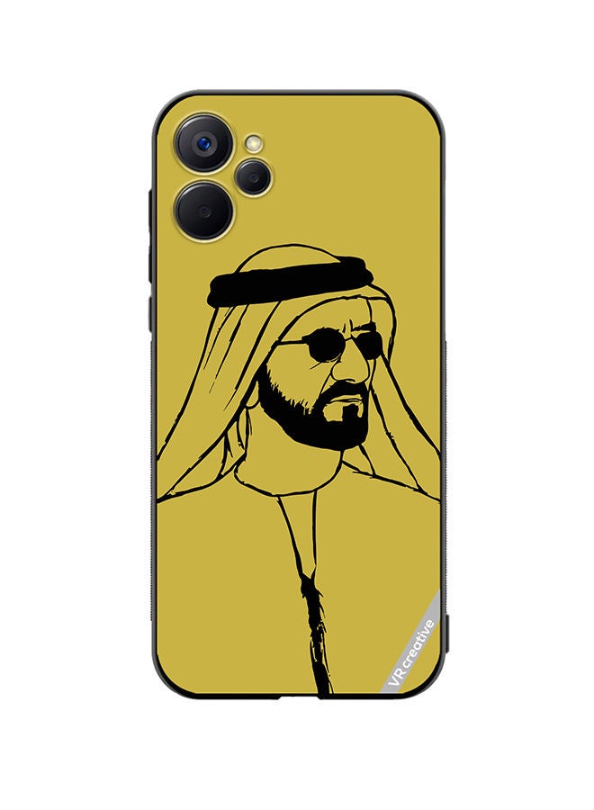 VR CREATIVE Protective Case Cover For Realme 9i 5G Sheikh Mohammed Bin Rashid Al Maktoum Design Multicolour - Image 1