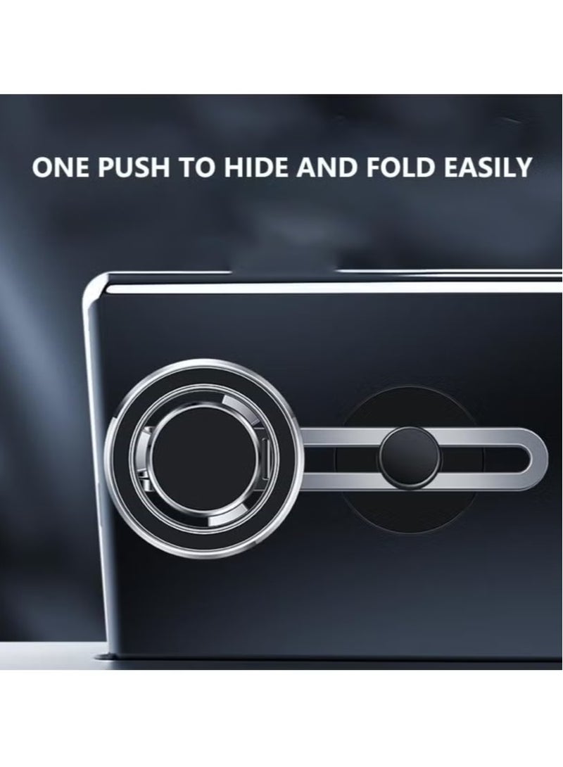 ELTRAZONE Magnetic MagSafe Compatible Phone Mount || Secure and Adjustable Car Mount for iPhone, MagSafe-enabled Devices, Strong Magnetic Grip, 360° Rotation, Easy Installation, Anti-Slip Design || Ideal for Cars, Office & Home Use - Image 3