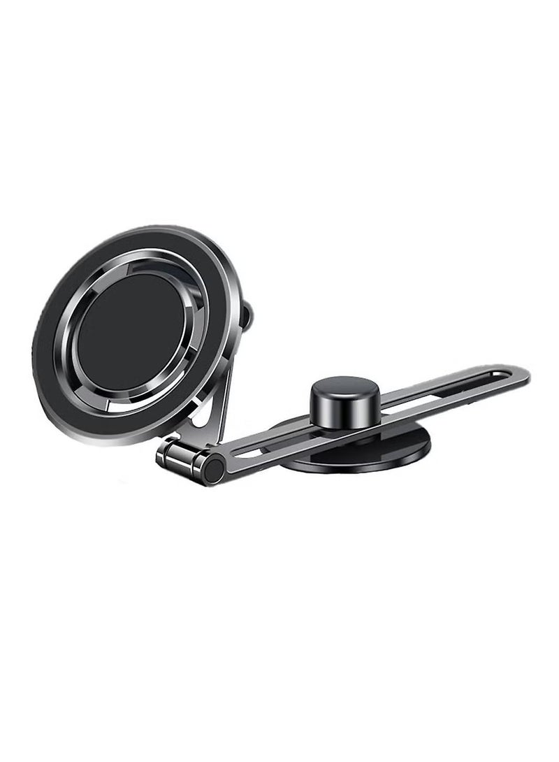 ELTRAZONE Magnetic MagSafe Compatible Phone Mount || Secure and Adjustable Car Mount for iPhone, MagSafe-enabled Devices, Strong Magnetic Grip, 360° Rotation, Easy Installation, Anti-Slip Design || Ideal for Cars, Office & Home Use - Image 1