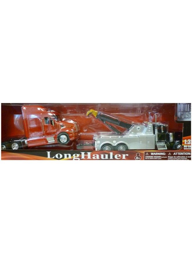 New-Ray 1:32 Scale Peterbilt Tow Truck W/ Truck Cab - Image 3