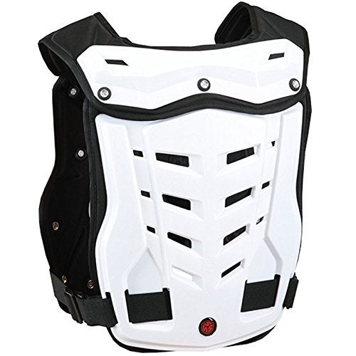 TINTON LIFE Knight Equipment Motocross Motorcycle Adult Chest Protector Vest Protector (White) - Image 5