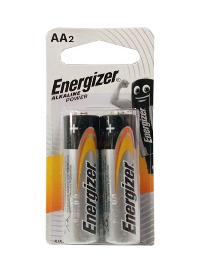 Energizer 2-Piece Max AA Batteries Silver/Black Pack Of 2 - Image 2