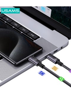 أوسامس كابل USB C، كابل USB-C إلى USB-C 2.0 مجدول من النايلون (C إلى C) متوافق مع iPhone 15/15 Plus/15 Pro/15 Pro Max وiPad Pro/Air/mini 6 وMacBook Pro/Air وGalaxy S23، هواوي P60، Xiaomi، إلخ-1.2M  - Image 4