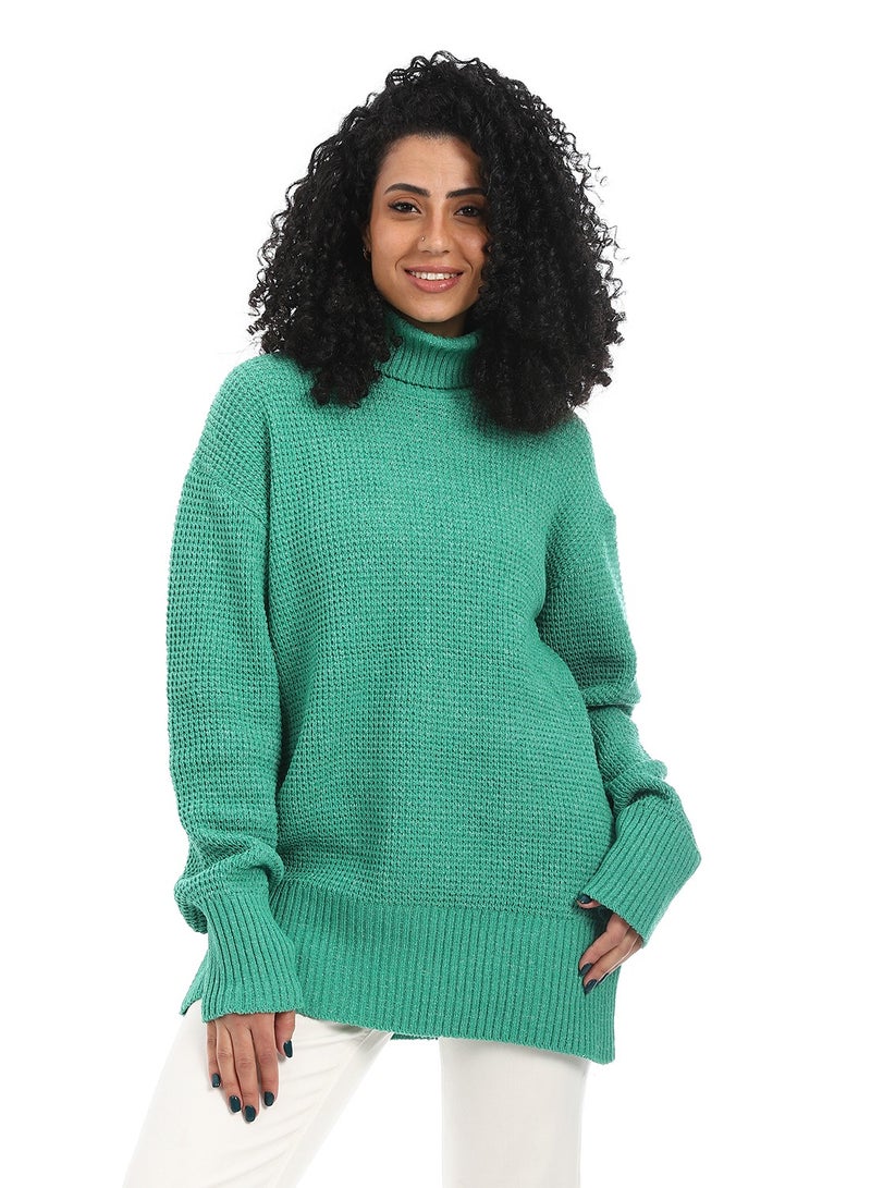 سيزار بلوفر صوف حريمي ب رقبة عالية - Image 1