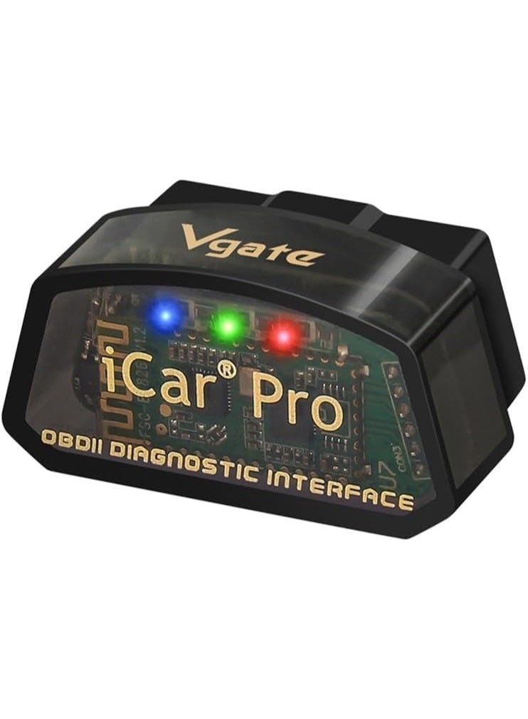 Vgate iCar Pro Wi-Fi OBD2 Scanner Scan Tools OBDII Car Diagnostic Tool Code Reader Fault Check Engine Light for iOS iPhone iPad/Android Compatible with ELM327 Adapter - Image 1