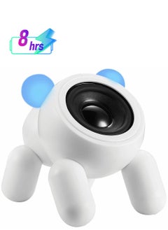 Y&D Bluetooth Speaker, Portable Speaker Lightweight with Blue LED Light, True Wireless for Computer Smartphone Office Outdoor Travel  - Image 1