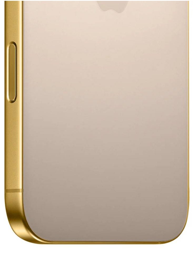 CAVIAR - Caviar Luxury 24k Gold Plated Frame Customized iPhone 16 Pro Max 256 GB Desert - Image 1
