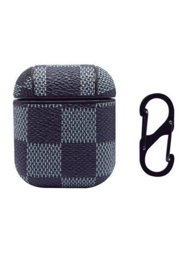 HALAMODO AirPods Case Cover for AirPod 2&1 Full-Body Protective Hard Shell Leather Airpods Protective Cover Case with Keychain for AirPods Wireless Charging Case  - Image 5