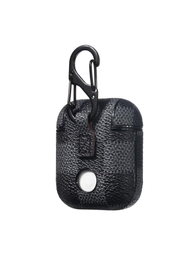 HALAMODO AirPods Case Cover for AirPod 2&1 Full-Body Protective Hard Shell Leather Airpods Protective Cover Case with Keychain for AirPods Wireless Charging Case  - Image 4