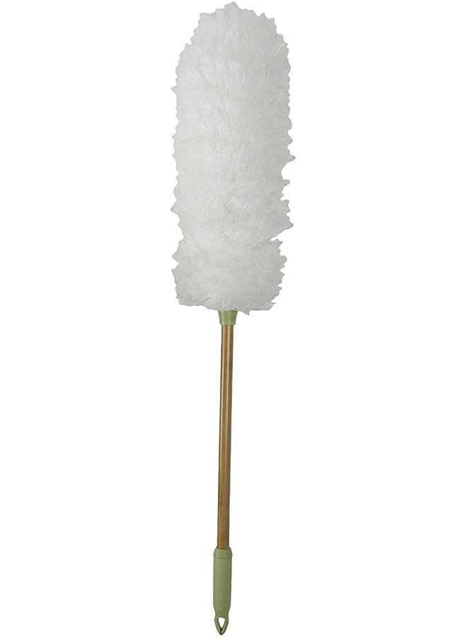 vesus أداة تنظيف الغبار من الألياف الدقيقة مع مقبض مصنوع من الخيزران المستدام - Image 1