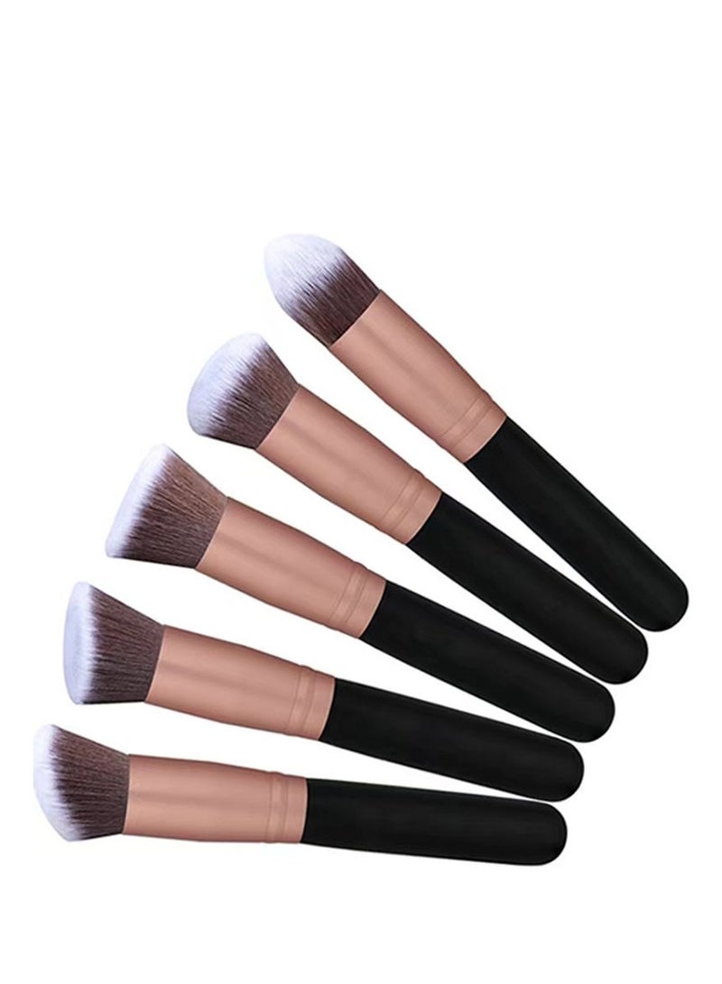 14-Piece Complete Makeup Brush Set for Beginners – Professional Foundation, Eyeshadow & Powder Brushes Kit - Image 5
