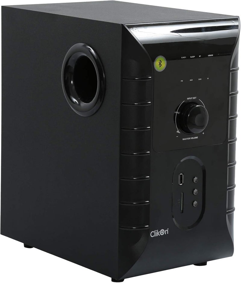 كليكون مكبر صوت متعدد الوسائط 5.1 مع بلوتوث، إدخال USB SD وراديو FM رقمي - CK805 - Image 2
