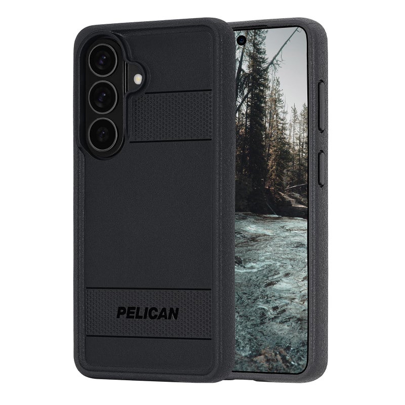 Pelican Protector Samsung Galaxy S26 Case [Magnetic and Wireless Charging] Rugged Phone Cover with 16ft Military-Grade Drop Protection - Heavy Duty Protective Case for Samsung Galaxy S26 6.3" - Black - Image 1