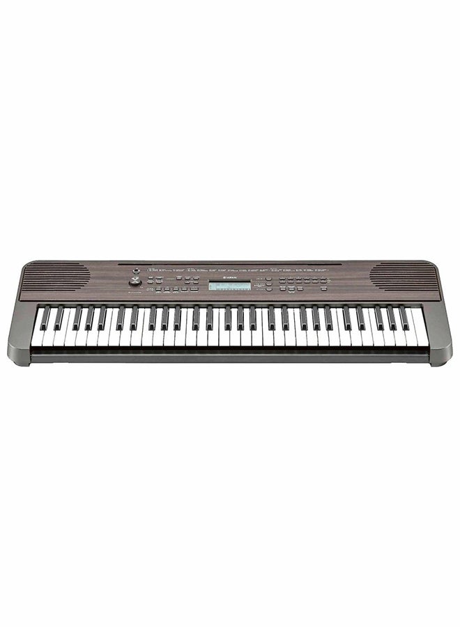 YAMAHA Portable Keyboard PSR-E360 Dark Walnut Color - Image 1