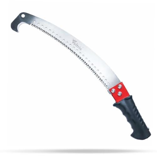 Veltrix 21-inch Pruning Hand Saw with Single Hook Blade | Sharp Heavy Duty Tree Saw for Branch Cutting & Woodworking | Lightweight Durable Landscaping Tool for Gardening and Outdoor Use - Image 1